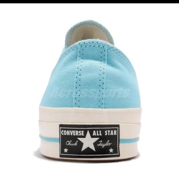 Converse Chuck Ox 70s Light blue Sneakers - Picture 4 of 6